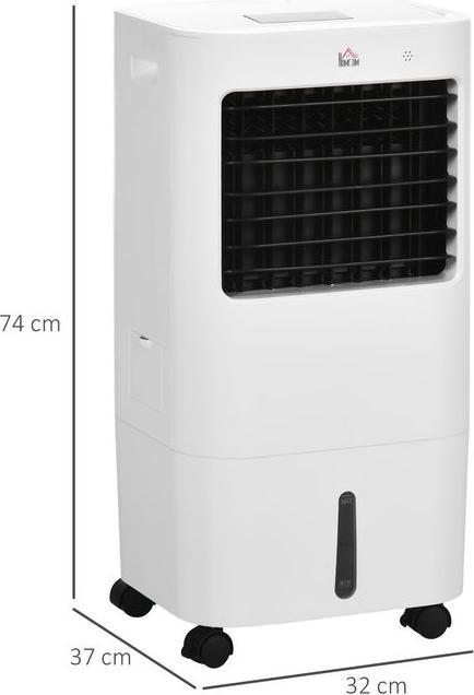 Actual product image Swisshandel24 3 in 1 Mobile Klimaanlage mit Luftbefeuchtung Wasserkühlung 15L Klimagerät (20 m²)