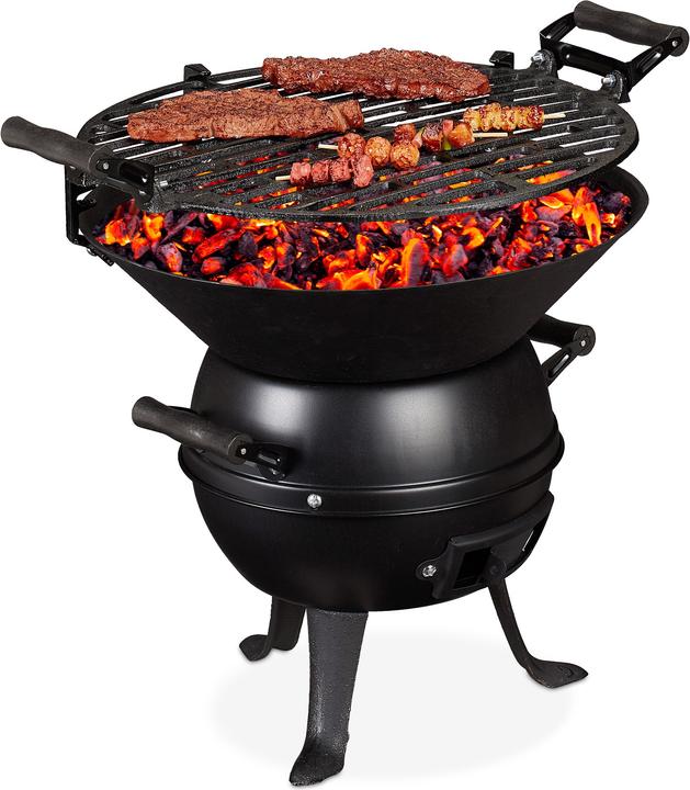 Produktbild Relaxdays Grillfass (35 cm)