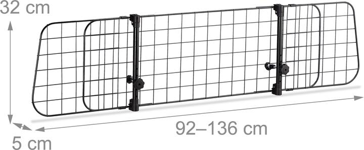 Actual product image Relaxdays Dog fence (Dog, Reflectors)