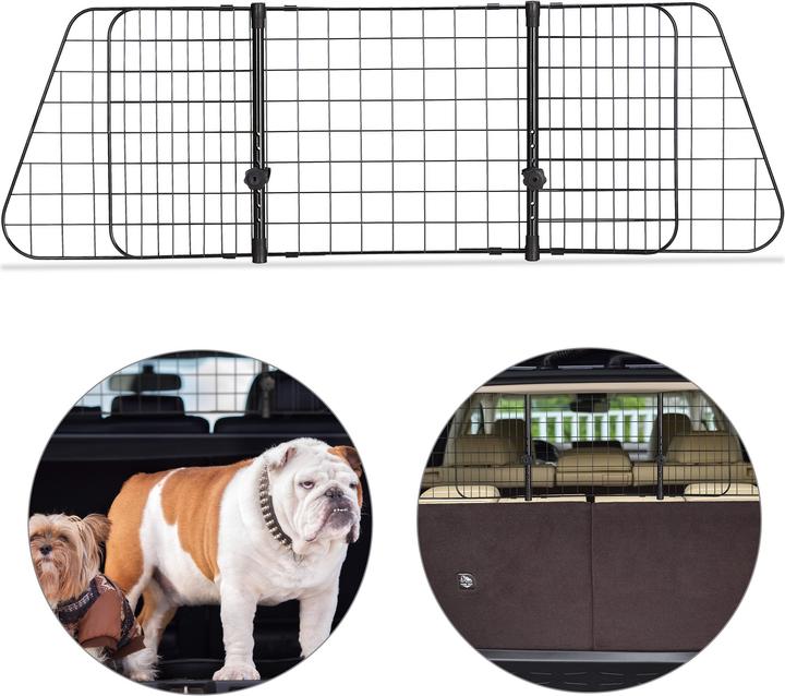 Actual product image Relaxdays Dog grille car (Dog, Safety closure)