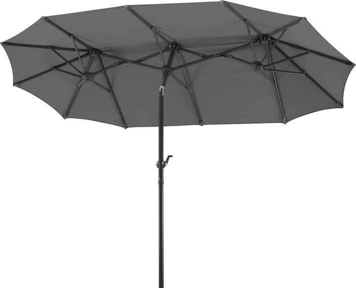 Produktbild Schneider Schirme Sonnenschirm Schneider Salerno 300x150 cm anthrazit (1.50 m)
