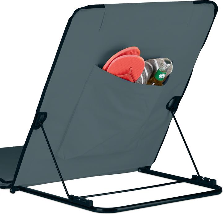 Image du produit Relaxdays Matelas de plage avec parasol (170 cm)