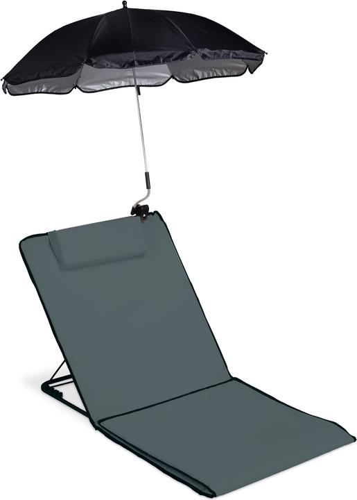 Image du produit Relaxdays Matelas de plage avec parasol (170 cm)