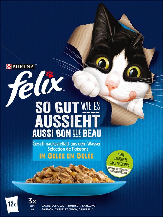 Produktbild Felix Agail Fisch (Adult, 11 Stk., 1020 g)