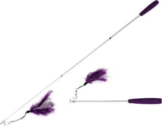 Produktbild EBI Rod Teleskop-Angel, violett-weiss 35 - 39 cm