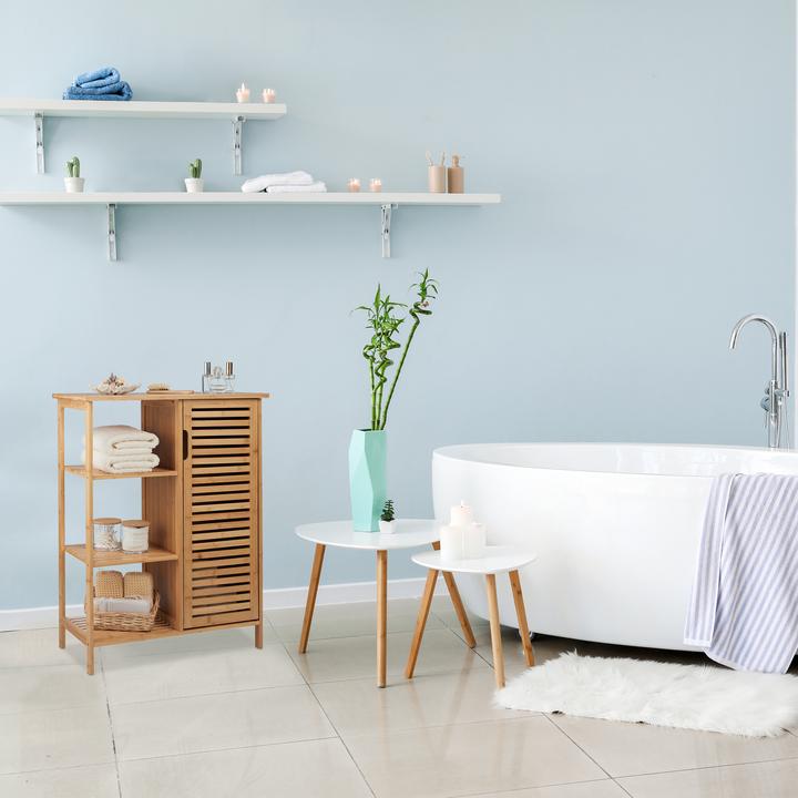 Immagine prodotto Relaxdays Armadietto da bagno (67 x 33 x 87,5 cm)