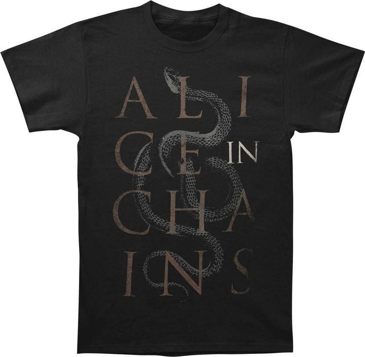 Actual product image Alice In Chains T-shirt snake adult (M)