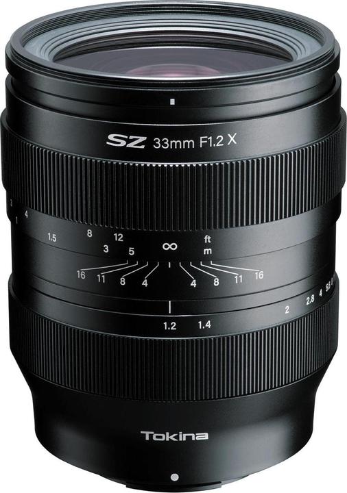 Actual product image Tokina SZ 33mm f/1.2 MF Fujifilm X-Mount (Fujifilm X, APS-C / DX)