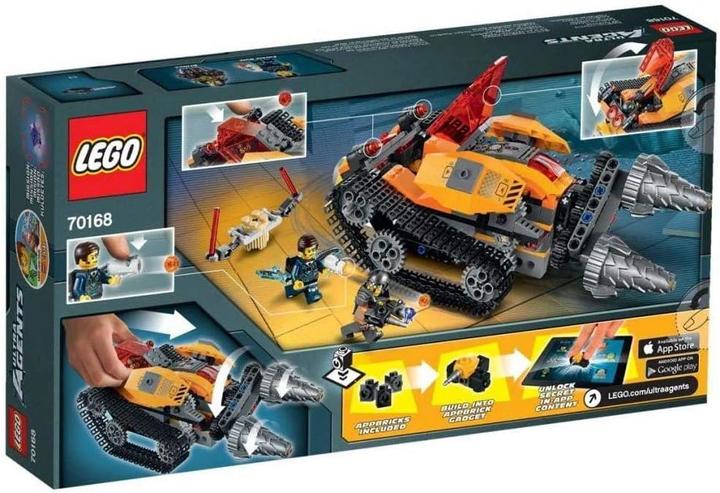 Actual product image LEGO Ultra Agents Drillex Diamond Job (70168)