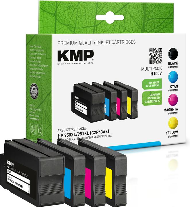 Actual product image KMP H100V Multipack (M, FC, C, Y)