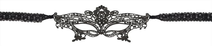 Actual product image Cottelli Collection Eye mask embroidery