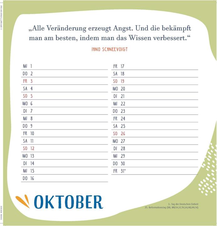 Actual product image Teamkalender 2025/2026. Für ein gutes Miteinander (German)