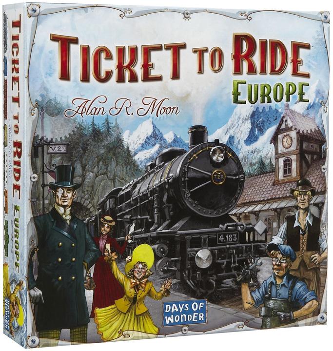 Days of Wonder Ticket To Ride - Europe (Norwegian, Finnish, Danish, Swedish)