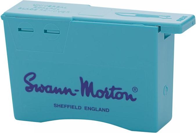 Produktbild Swann Morton Skalpellklingenbo Blau (Hornhautentferner)
