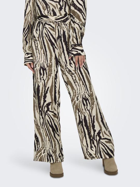 Actual product image JdY JDYTROYA Mid waist straight cut slim fit trousers Trousers (32)