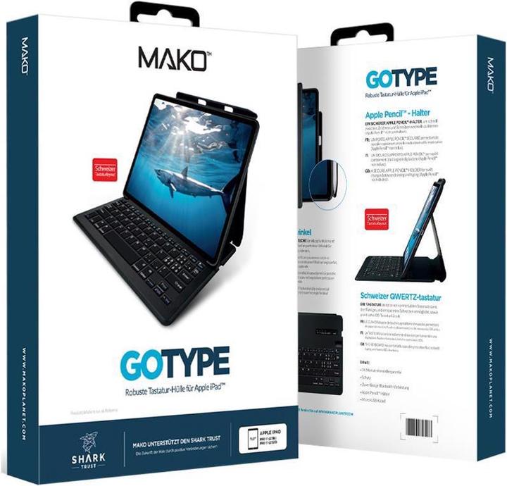 Image du produit Mako Go Type (CH, iPad Pro 11 2018 (1. Gen), iPad Pro 11 2020 (2. Gen))