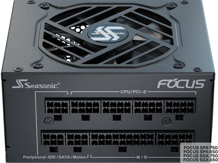 Immagine prodotto Seasonic Alimentatore 750W FOCUS-SGX-750 Modular (80+Gold) (750 W)