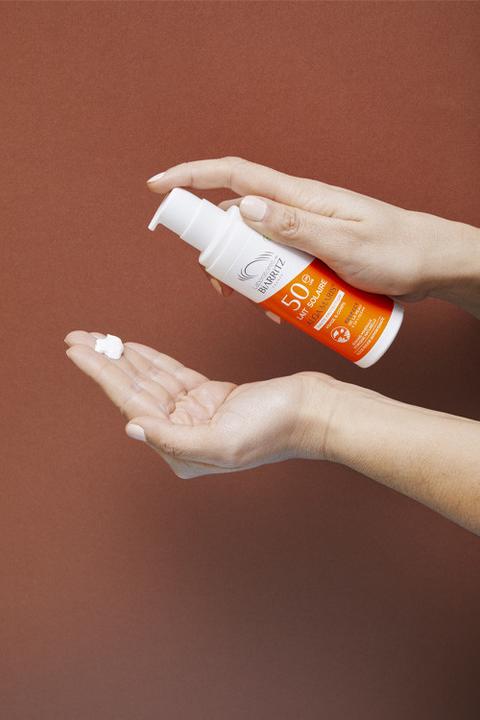 Actual product image Laboratoires de Biarritz Sun Milk (Suntan lotion, SPF 50, 100 ml, 168 g)