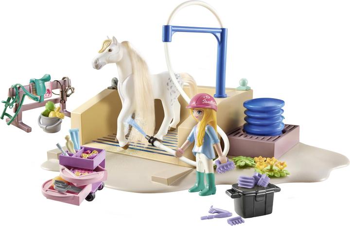 Immagine prodotto Playmobil Isabella e Leonessa con lavabo (71354, Cavalli Playmobil della cascata)
