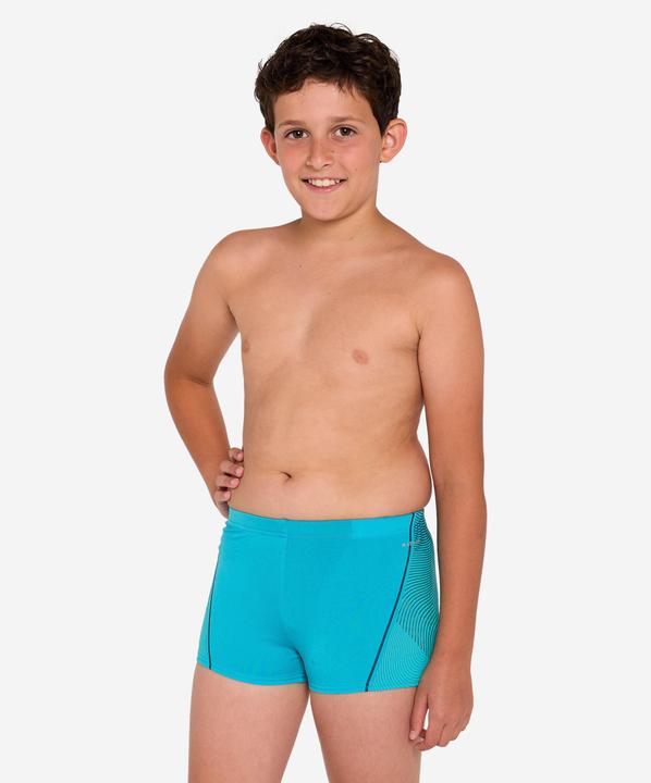 Actual product image Nabaiji Badehose Boxer Jungen - 500 Fitib Anoi türkis (8, 9, 10)