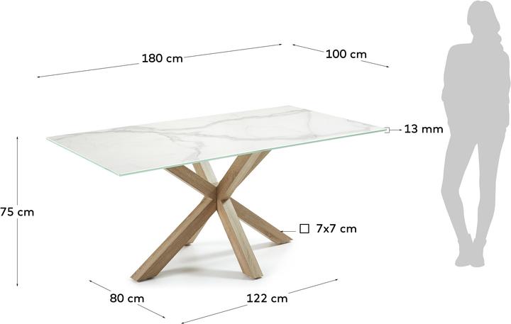 Actual product image Kave Home Argo (100 x 180 x 75 cm)