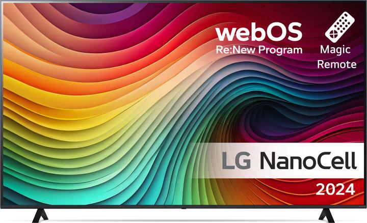 Produktbild LG 75NANO81T6A (75", NANO81, Nano-Cell, 4K, 2024)