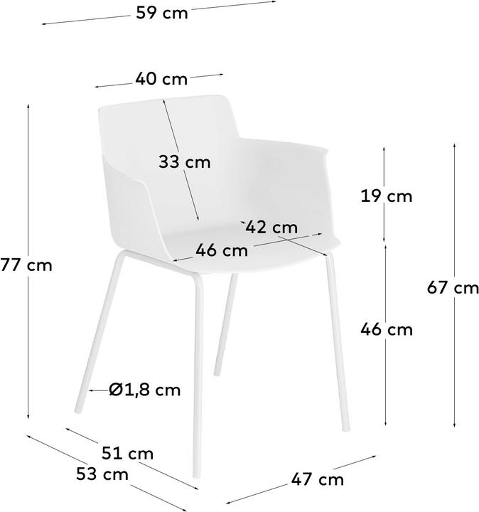 Actual product image Kave Home Hannia