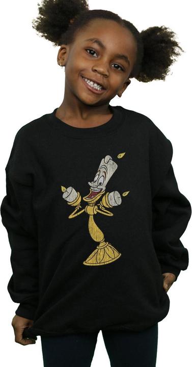 Immagine prodotto Disney Beauty And The Beast Lumiere Distressed Felpa Ragazze (116)