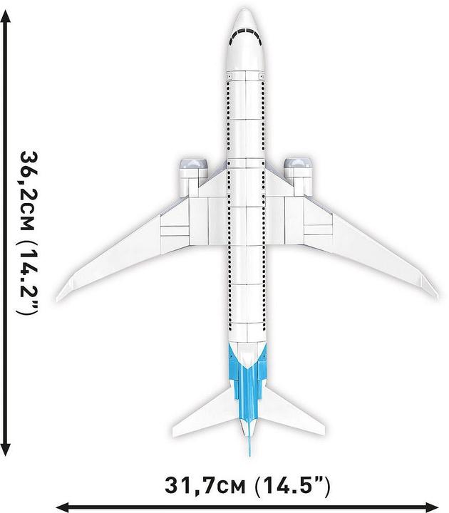 Actual product image Cobi Boeing 737-8 / 340 pcs.