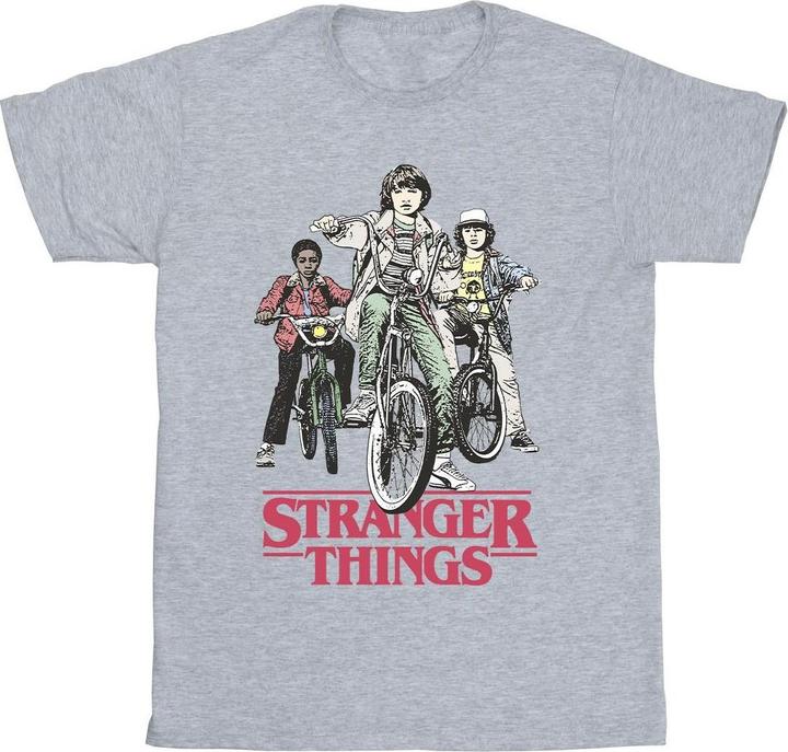 Netflix Stranger Things Retro Bikers TShirt Mädchen