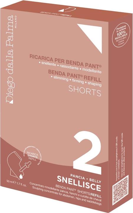 Actual product image Diego dalla Palma Snellisce Benda Pant Shorts Refill (Body cream, Body oil, Body gel, Body lotion, Body milk, 50 ml)