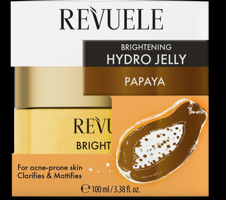 Revuele IDROGELATO LUMINOSO ALLA PAPAIA, 100 ml (100 ml, Crema da giorno)