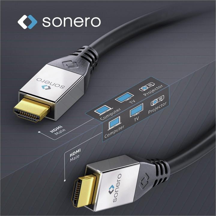 Immagine prodotto Sonero HDMI – HDMI (1.50 m, HDMI)