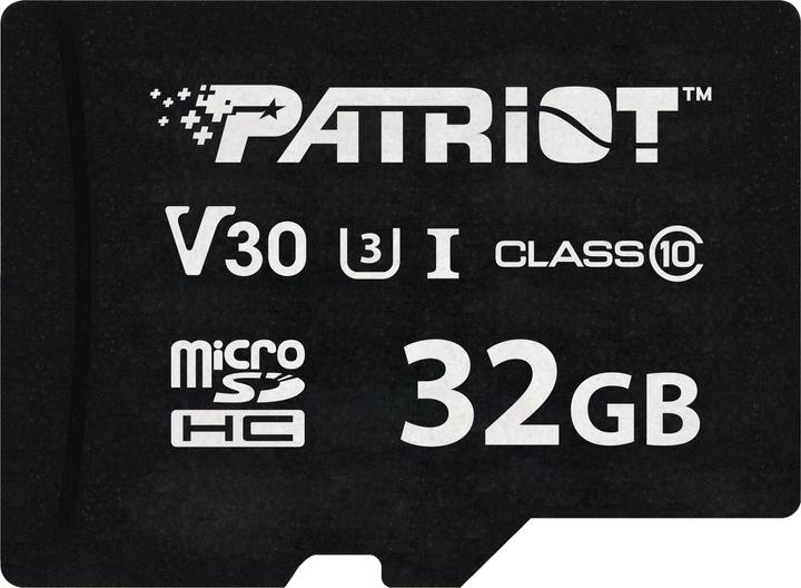 Productafbeelding Patriot SD-kaart 32GB VX-serie MicroSDHC V30 PS1679 (32 GB, microSDHC, U3, UHS-I)
