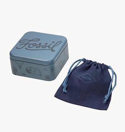 Immagine prodotto Fossil Vintage Casual (19.50 cm, Cuoio, Acciaio inossidabile)