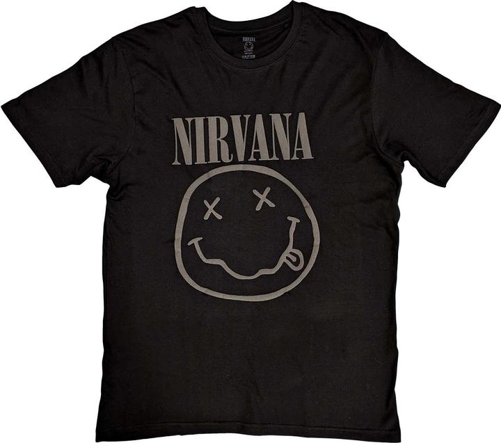 Immagine prodotto Nirvana Faccia sorridente nera - Hi-Build (XL)