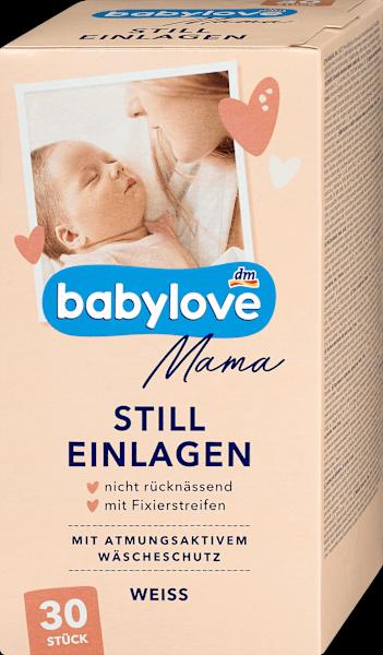 Actual product image dm babylove Mommy nursing pads white (30 x)