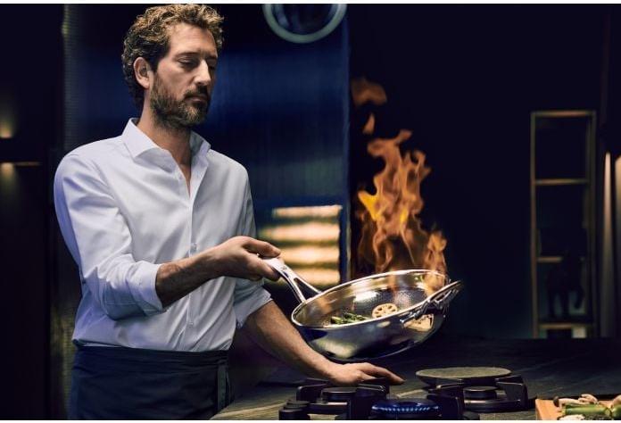 Actual product image WMF ProfiResist (28 cm, Frying pan, Stainless steel)
