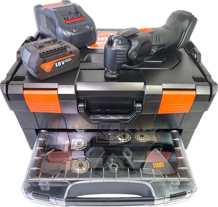 Productafbeelding Fein Multimaster AMM 500 Plus AS snoerloos multifunctioneel gereedschap 18 V Starlock Plus Black Edition