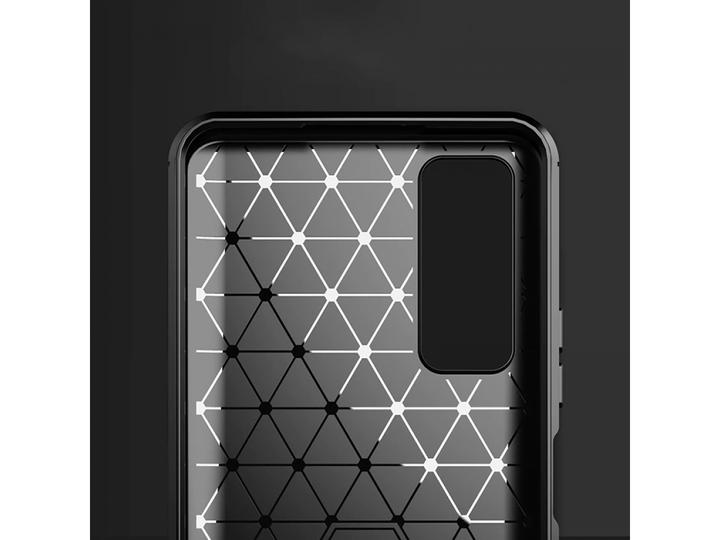 Immagine prodotto Screenguard Huawei P Smart 2021 Cover Carbon Brushed Soft TPU (Huawei P Smart (2021))