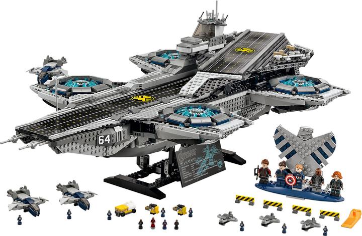 Immagine prodotto LEGO L'elivelivolo Scudo (76042, LEGO Marvel, Set LEGO rari)
