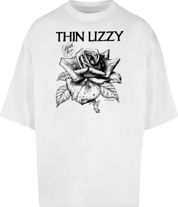 Merchcode Thin Lizzy - Rose Logo Huge Tee - 160173