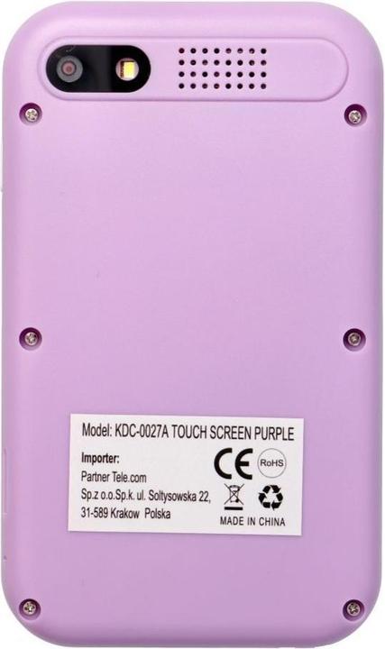 Actual product image Alogy Consumer electronics OEM Gaming phone for kids with touch screen 2,8" KDC-0027A purple (2.80")