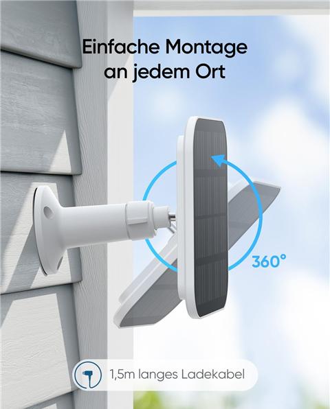 Produktbild eufy 1080p Auflösung, integriertes Solarpanel, inkl. HomeBase S380 Solar 2C Cam