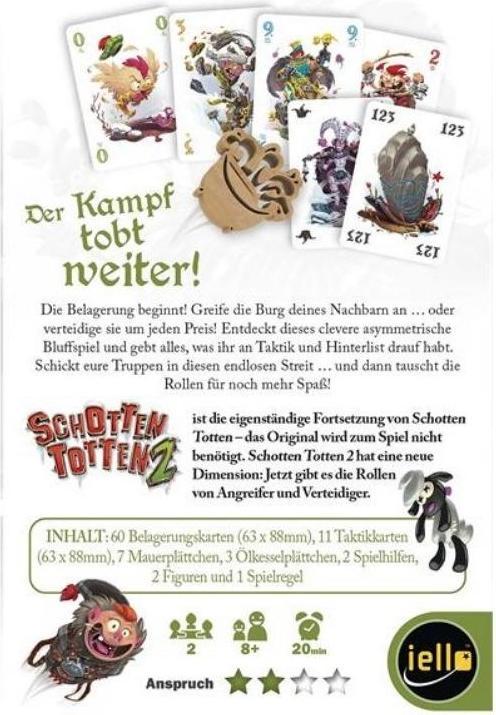 Actual product image Scots Totten (German)