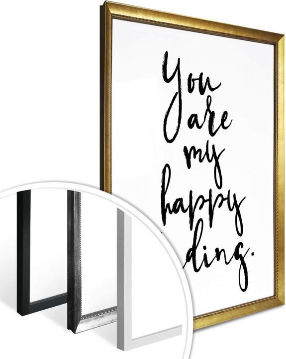 Produktbild Trenddeko You are my happy Ending (50 x 60 cm)