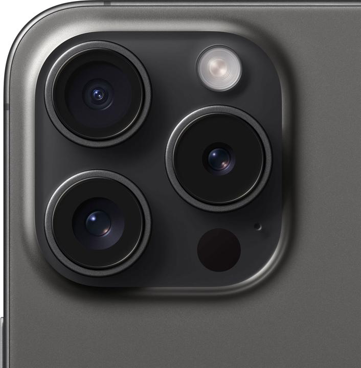 Immagine prodotto Apple iPhone 15 Pro (512 GB, Titanio nero, 6.10", SIM + eSIM, 48 Mpx, 5G)