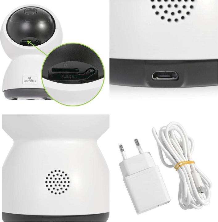 Produktbild Lorelli Babyphone Trinity Wi-Fi-Kamera (Babyphone mit Kamera, 10 m)