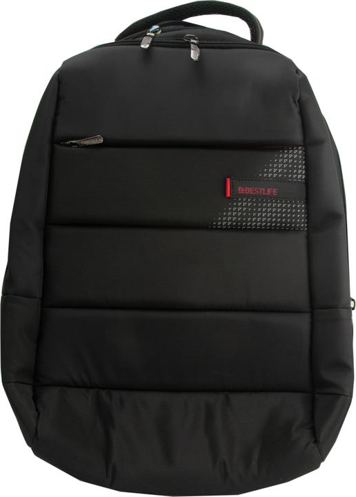 Immagine prodotto Bestlife Zaino 15,6" con USB e Type-C nero/rosso L x H x P mm: 330 x 190 x 490 per: 15,6"