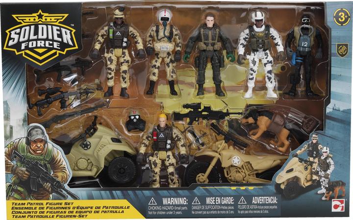 Actual product image Chap Mei Soldier Force - Terra Forces Playset